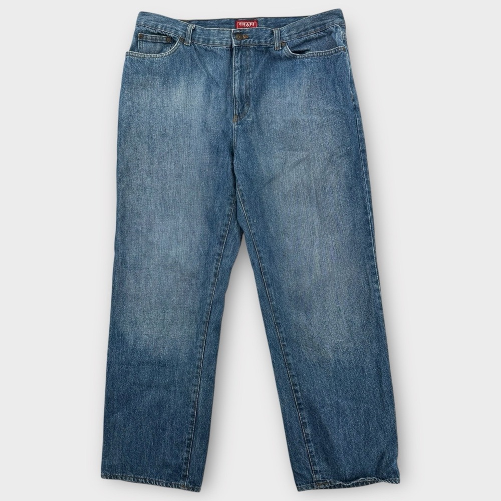 VTG Chaps Denim Jeans Mens‎ 36x30 Relaxed Fit Cotton Classic Y2K Baggy Skater